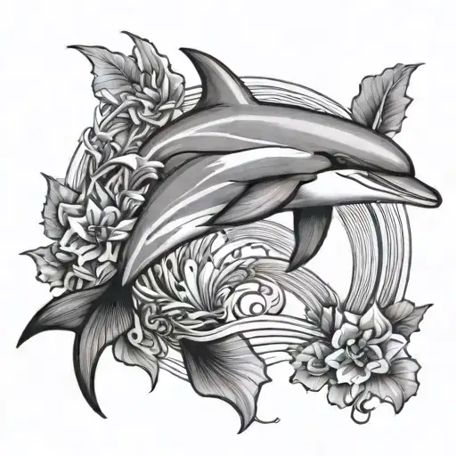 Dolphin And Cardinal