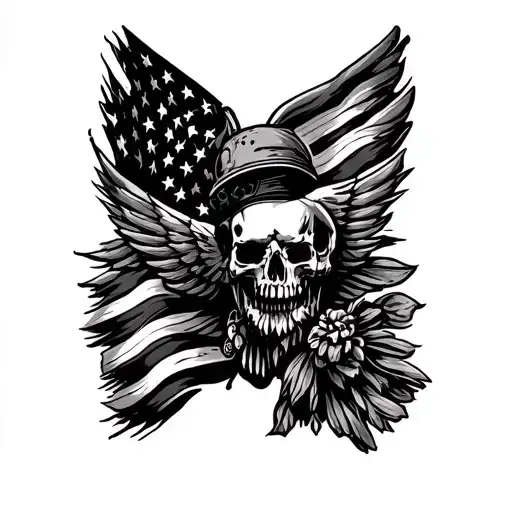 Military Patriotic Arm Sleeve