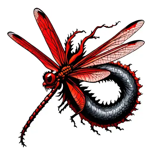 Dragon Fly Red