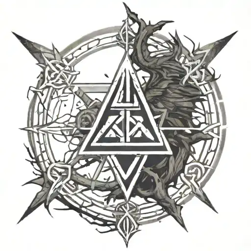 Linkin Park Logo Norse Runes