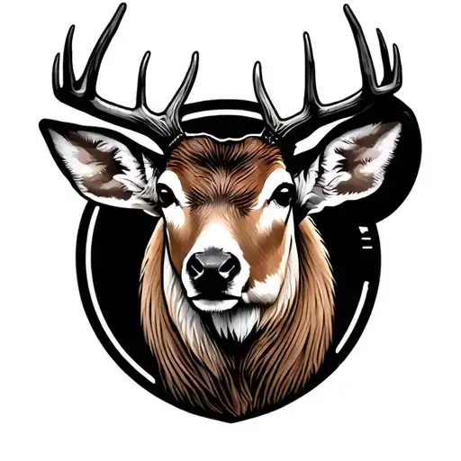 Barbell And Buck Deer