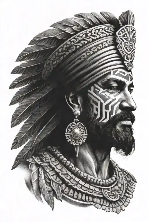 Sikh Warror Aztec Realistic