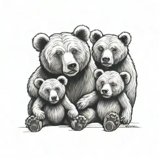 Bears With My Kids Names Willow Baz Lennox