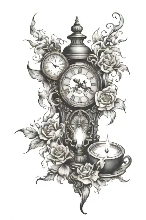 Clocks And Candles Fire