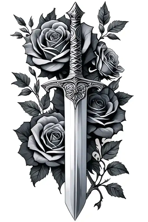 Sword And Roses