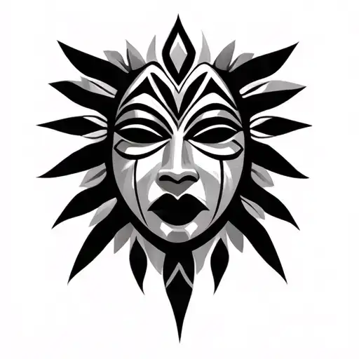 Tribal African Mask