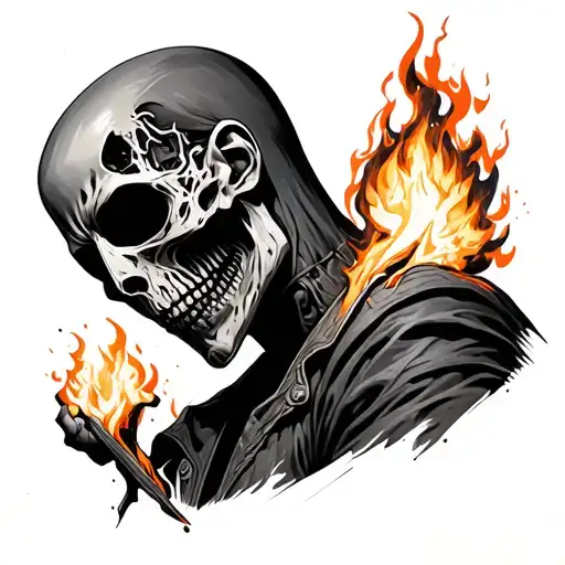 A Hollow Man With Fire Inside