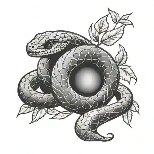 Gay Kink Snake With Pomegranates