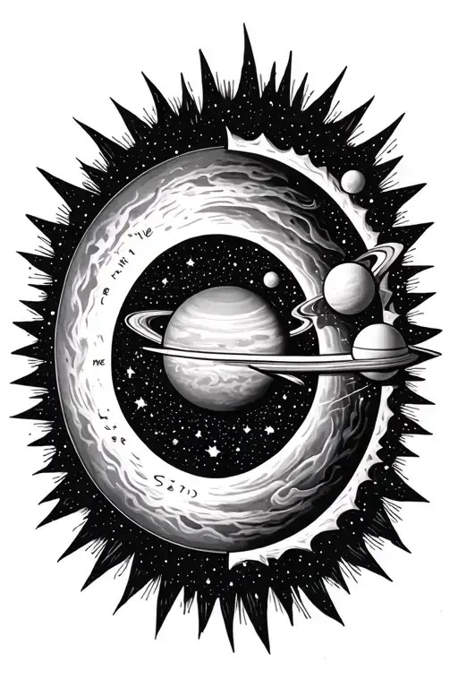 Solar System Incorporating The Sun With The Text Let Me Play Among The Stars