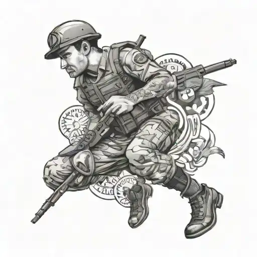 A Guy With Gambling And Drugs Addiction In Becoming A Military