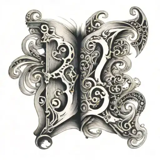 A Book Open Incorporating The Numbers 13 And 31