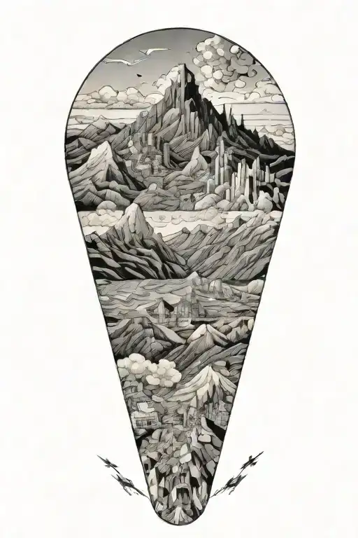 A Collage Of Marvel Comic Book Covers Forming The Shape Of A Mountain Range