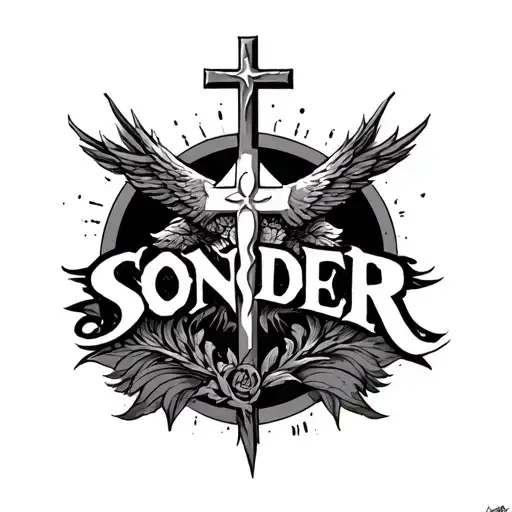 The Word Sonder And Then Something To Do With God And A Cross