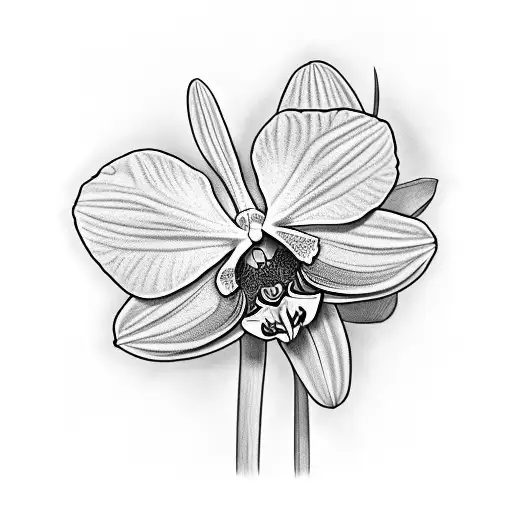 Daisy And Orchid Sleeve