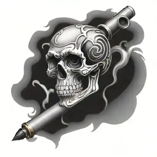 Skull 420 Joint And Formula 1