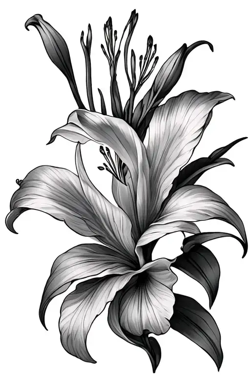 Tiger Lily Fine Line