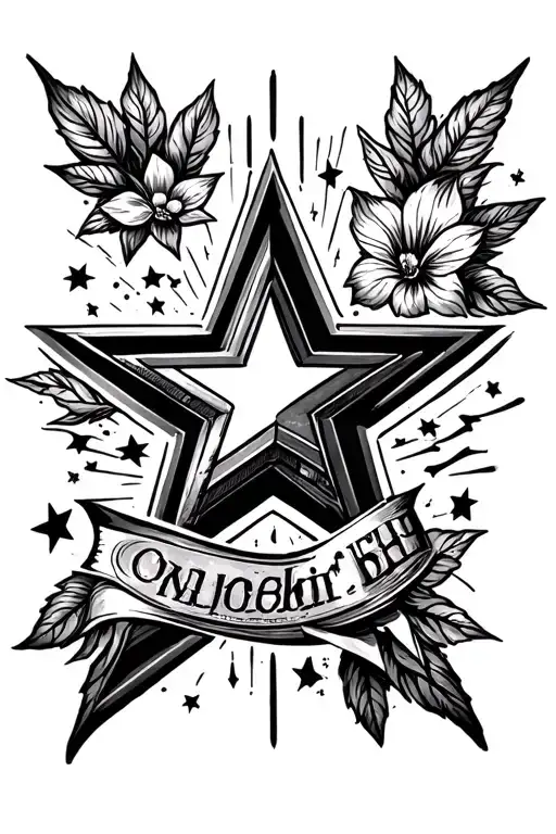 Star Shopping Song Cover Inspired Tattoo For Bottom Left Of Bottom Forearm