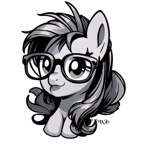 My Little Pony With Glasses