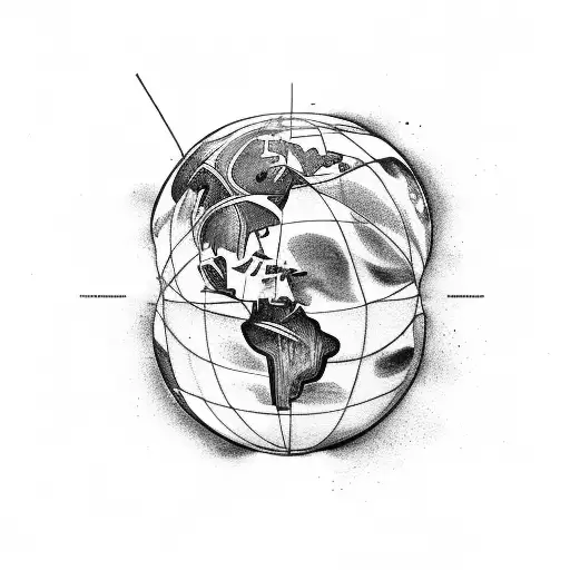 Greek Atlas Holding Earth