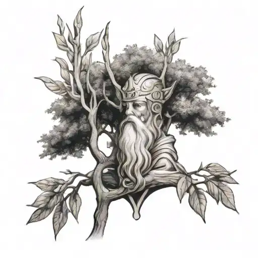 Odin And Olive Tree