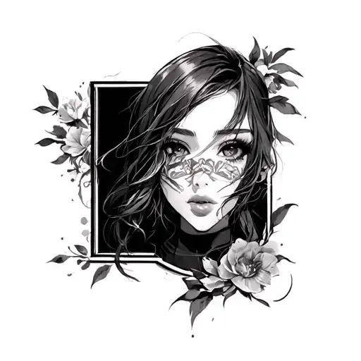 Anime Black And White