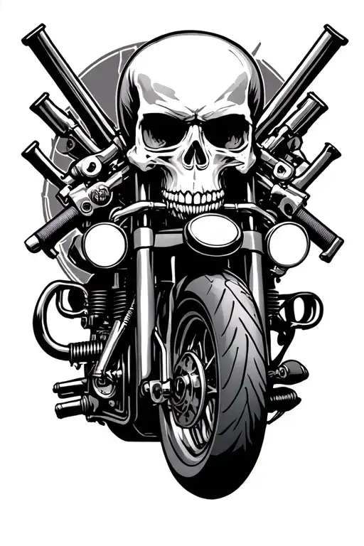 Skull Guns Motorcycles