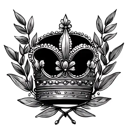 Fleur De Laurel Wreath Crown