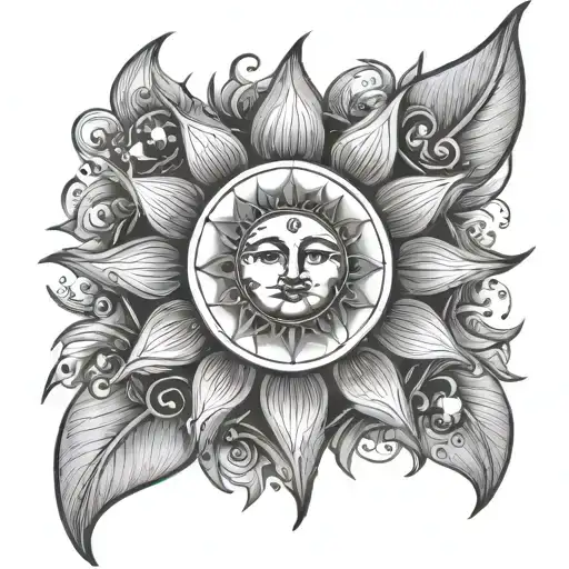 Sun And Purity Inspired