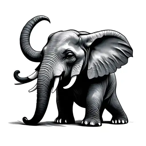 Elephant See No Evil Speak No Evil