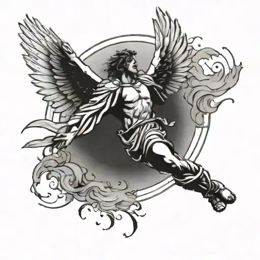 Icarus Falling From Sky