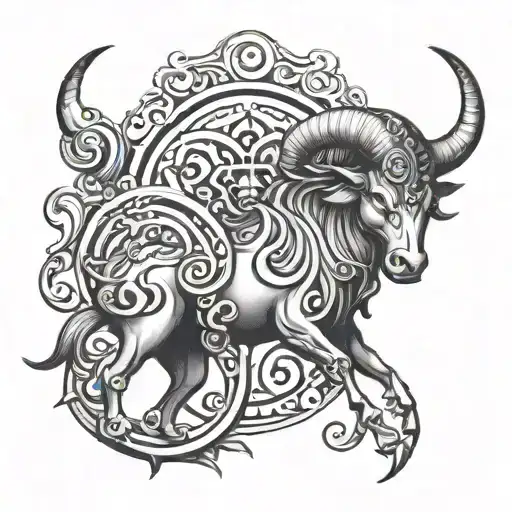 Taurus Aries Virgo Symbol Incorporated