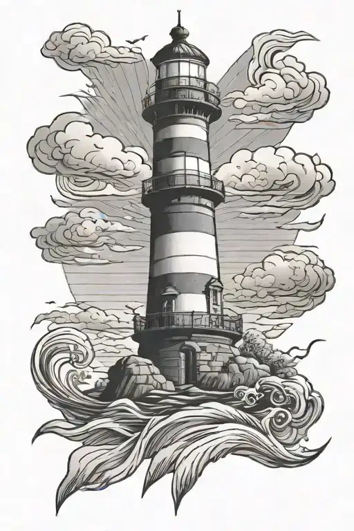 Lighthouse Standing Tall