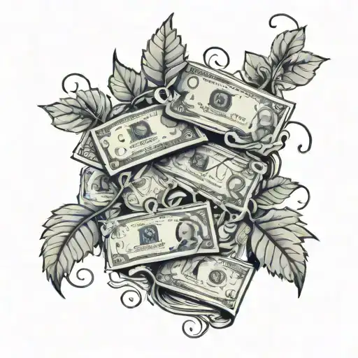 Vines And Money Bills