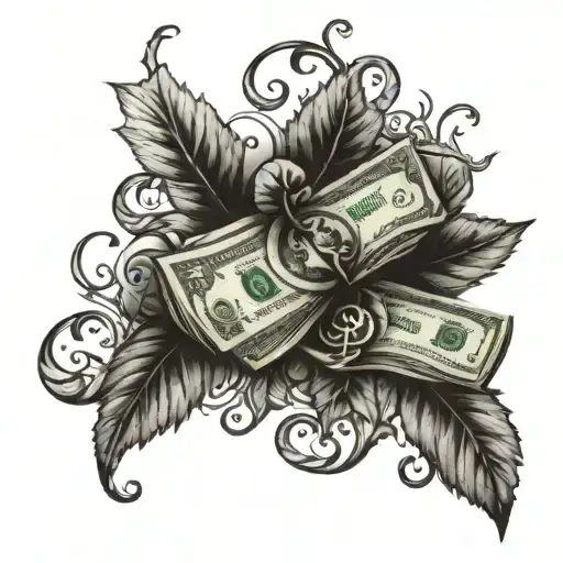 Vines And Money Bills