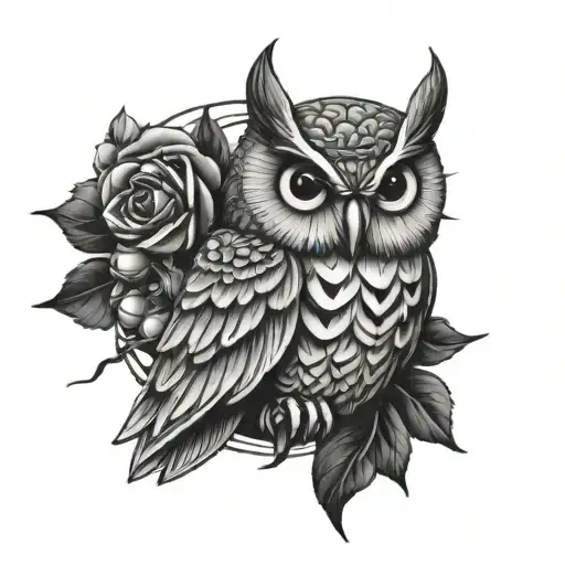 Owl Grenade Mixed Together