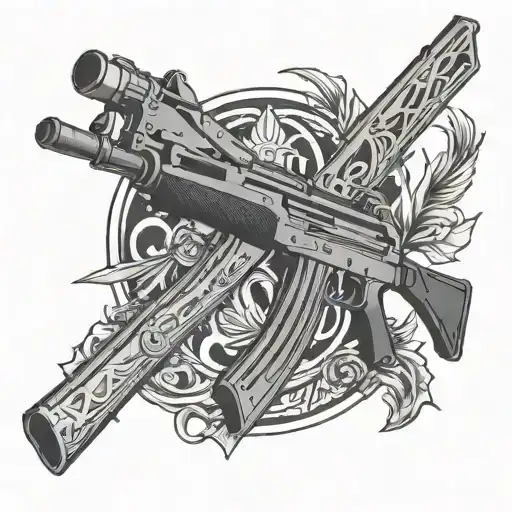 Dark Angle With Ak 47