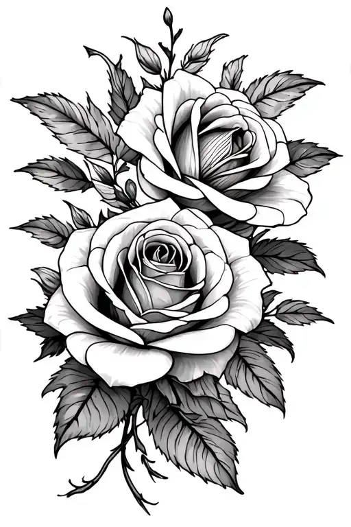 Lilly And Rose Bouquet