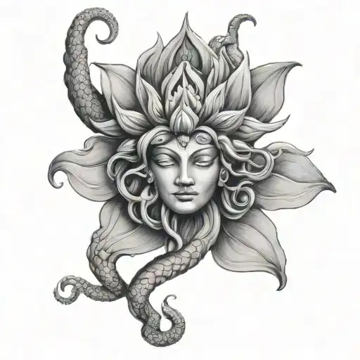 Medusa Lotus Flower