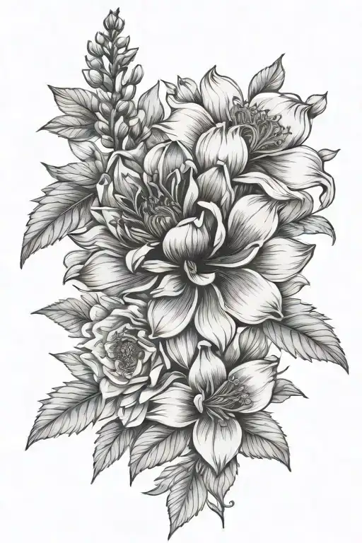 July And May Birth Flower