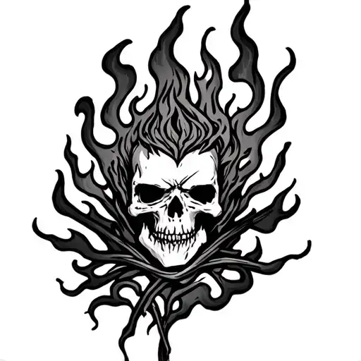 Barbwire On Fire Wraith Band