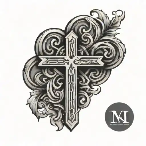 Roman Numerals With Tombstone