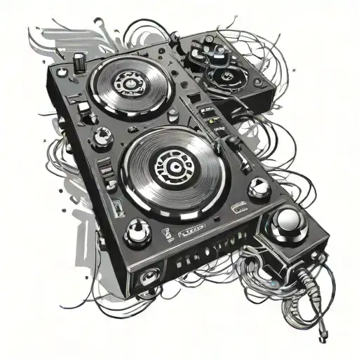 Music Dj Controller Techno