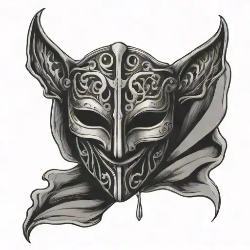 Depression Self Fight Happines Music Mask