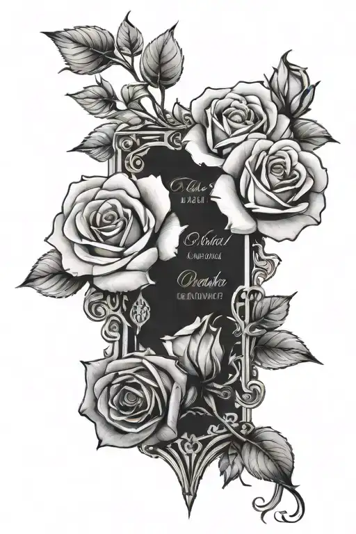 Roses And Bible Verse