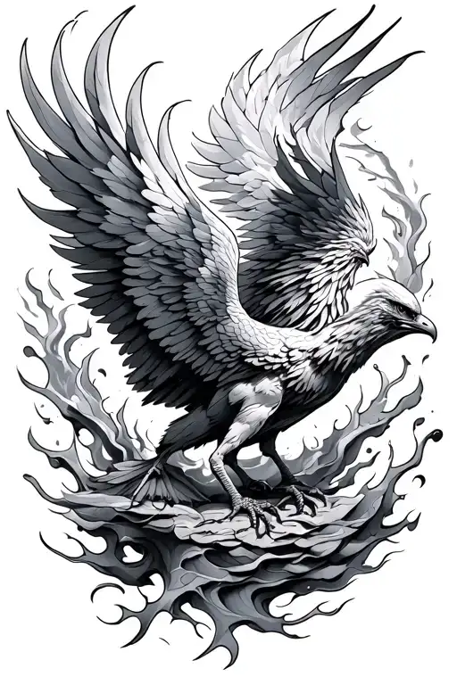 Phoenix Breaking Free