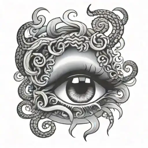 Japanese Medusa Crying Eye