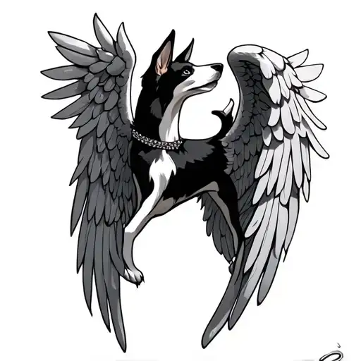 Kyara Dog Ange Wings