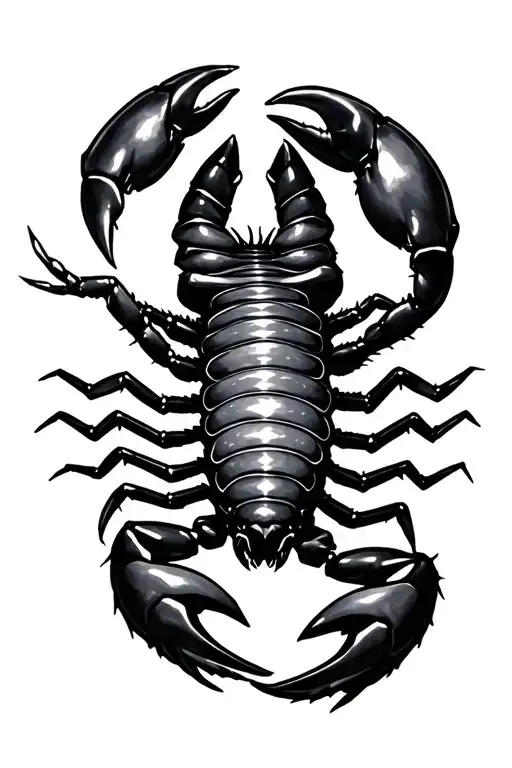 Scorpion With Gemini And Virgo Constellation