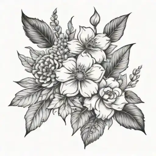 Birth Flowers Or July June And December