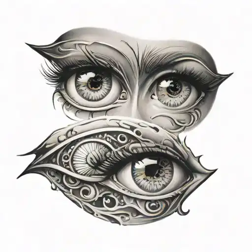 Eyes Staring Into Space